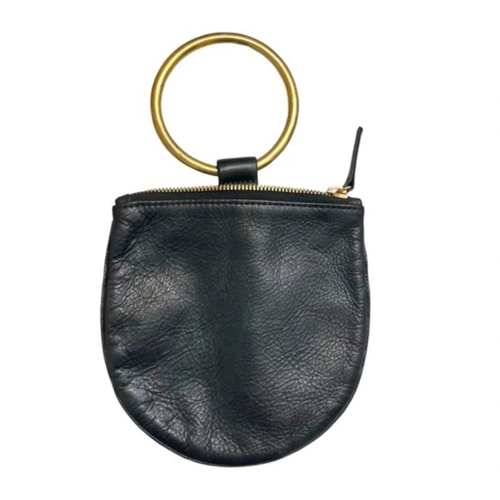 Otaat Meyers collective medium ring pouch black leather